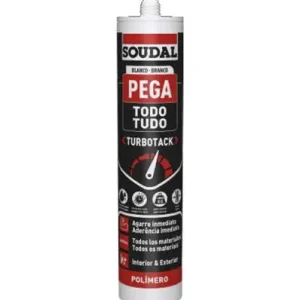 ADHESIVO MONTAJE PEGA TODO TURBOTACK 290 ML BLANCO Solo Por Tiempo Limitado