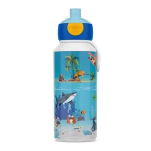 BOTELLA POP-UP CAMPUS 400 ML TROPICAL OCEAN Últimas Unidades
