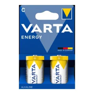 PILA ALCALINA ENERGY LR14C 2 UNIDADES Novedad