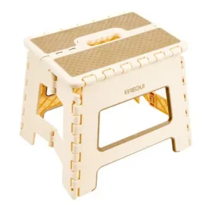 Profesional TABURETE PLEGABLE BEIGE 29X22X27CM