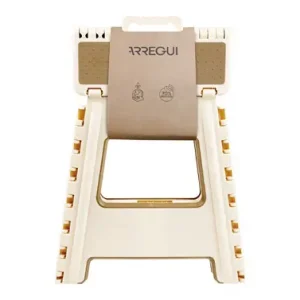 TABURETE PLEGABLE BEIGE 29X22X39CM Compra Hoy