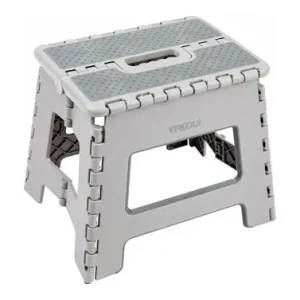 Certificado TABURETE PLEGABLE GRIS 29X22X27CM