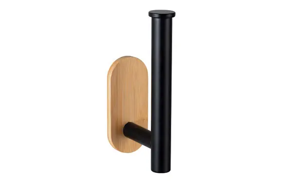 Comprar En Línea PORTAROLLOS ACERO INOX TURBO-LOCK DUO OREA BAMBOO, NEGRO/NATURAL