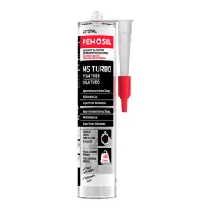 ADHESIVO MONTAJE MS TURBO CRYSTAL 290 ML TRANSPARENTE Nuevo Modelo