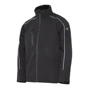CHAQUETA IMPERMEABLE CON CAPUCHA ZENTRO NEGRO TALLA XXL Garantía De Devolución De Dinero