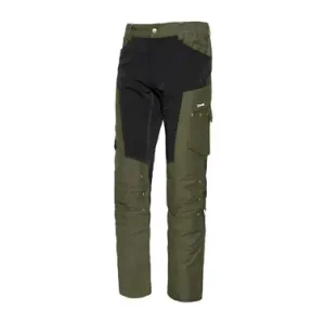 PANTALON ALGODON / NILON 230 GR FLEXARD VERDE / NEGRO TALLA XL Descuento