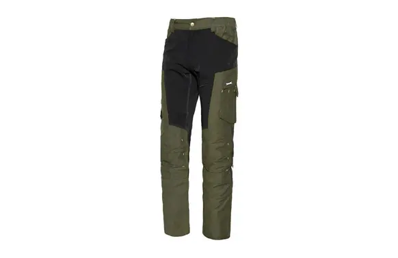 Envío Inmediato PANTALON ALGODON / NILON 230 GR FLEXARD VERDE / NEGRO TALLA XXL