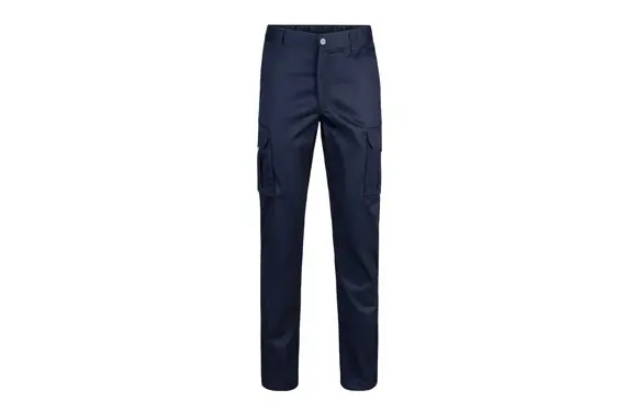 PANTALON POLIESTER / ALGODON 240 GR AZUL NAVY TALLA 38 Precio De Fábrica