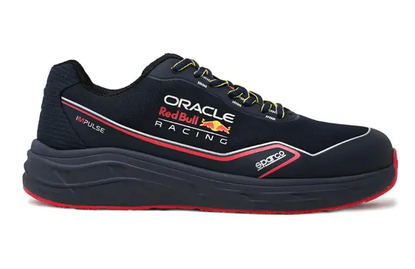 Oferta De Temporada ZAPATO SEGURIDAD S1PS ESD IMPULSE MILTON RED BULL TALLA 46