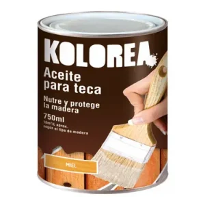ACEITE TECA KOLOREA 5 L MIEL Descuento