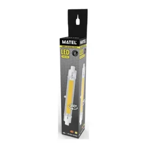 BOMBILLA LED LINEAL COB 118MM LUZ CALIDA 1000LM 10W Envío Internacional