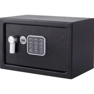 CAJA FUERTE SOBREPONER BASICA PEQUEÑA NEGRA Súper Precio