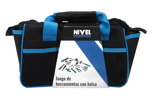 BOLSA CON HERRAMIENTAS 76 PIEZAS Alta Calidad