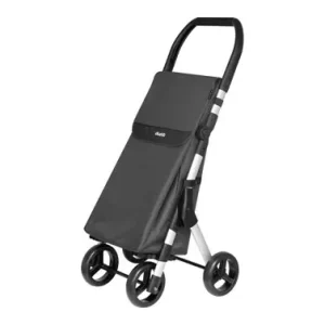 CARRO COMPRA 4 RUEDAS MUUVI PLEGABLE CARBON GREY-ALUMINIO Novedad