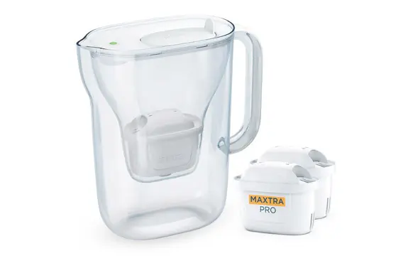 JARRA FILTRANTE STYLE ESSENTIAL BLANCA + 2 FILTROS MAXTRA PRO 2,4L Popular