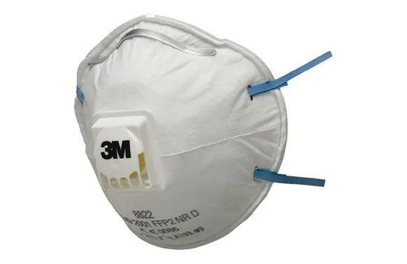 MASCARILLA PROTECCION FFP2 CON VALVULA (10 UDS) 8822 CLASICA MOLDEADA NR Solo Hoy