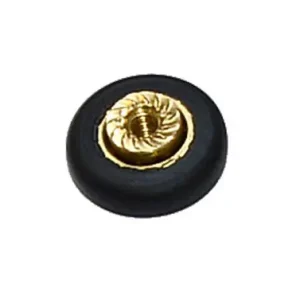 RODAMIENTO MAMPARA 16 MM NEGRO 25 UDS Precio Bajo