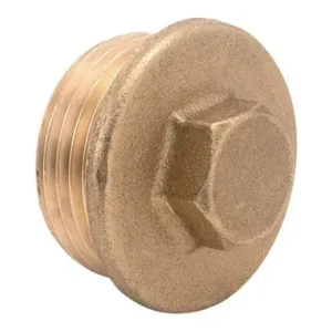 Venta Final TAPON CIEGO MACHO LATON 1" 10 UDS