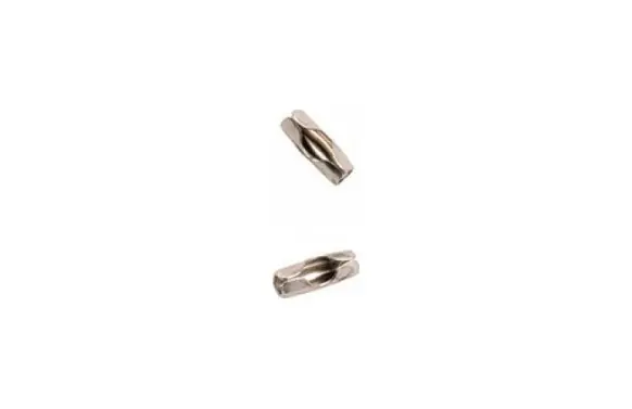 UNION LATON NIQUELADO 3,2 MM 100 UDS Lujoso
