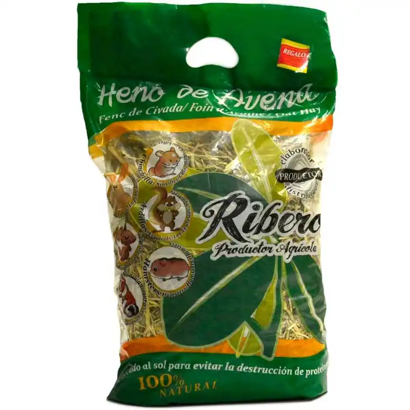 Heno de Avena Conejos y Roedores Ribero 5 Kg No Te Lo Pierdas