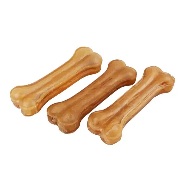 Tendencia Hueso Prensado para Perros - Snack Natural 2 Piezas 15 cm