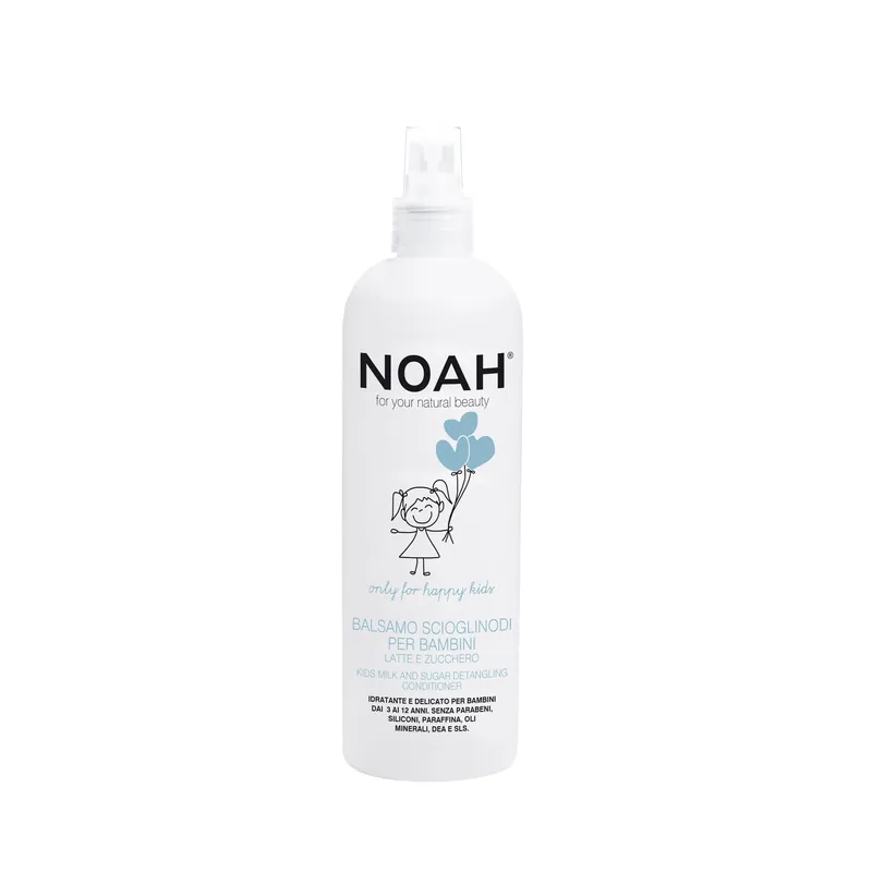 Kids acondicionador en spray desenredante leche y azúcar Noah 250 ml Lujoso