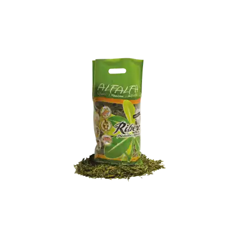Heno de alfalfa para conejos y roedores Ribero 1kg Envío Gratis