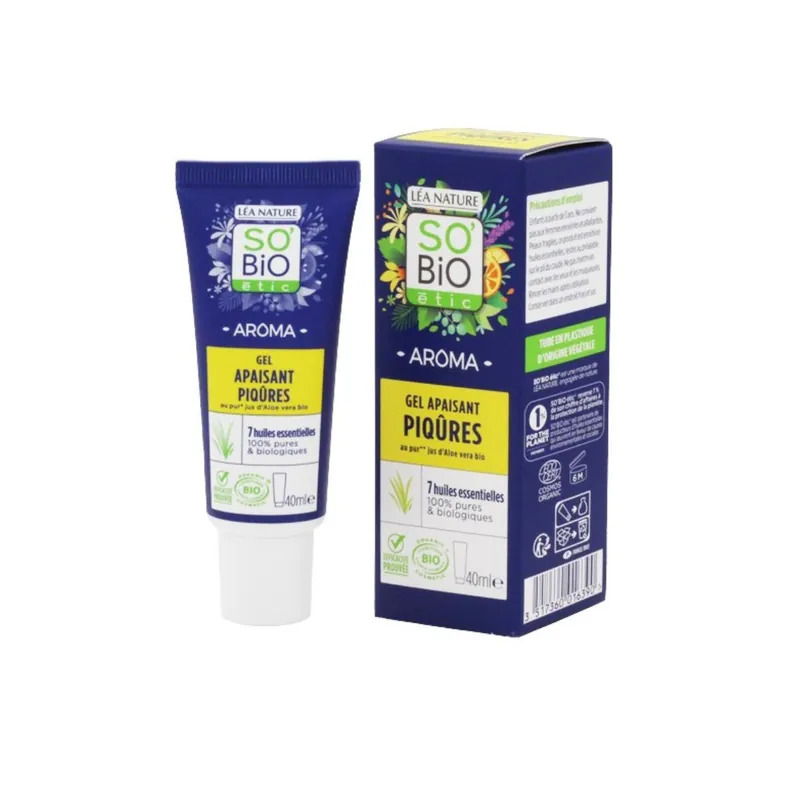 Mayoreo Gel calmante post-picaduras So'Bio étic 40 ml