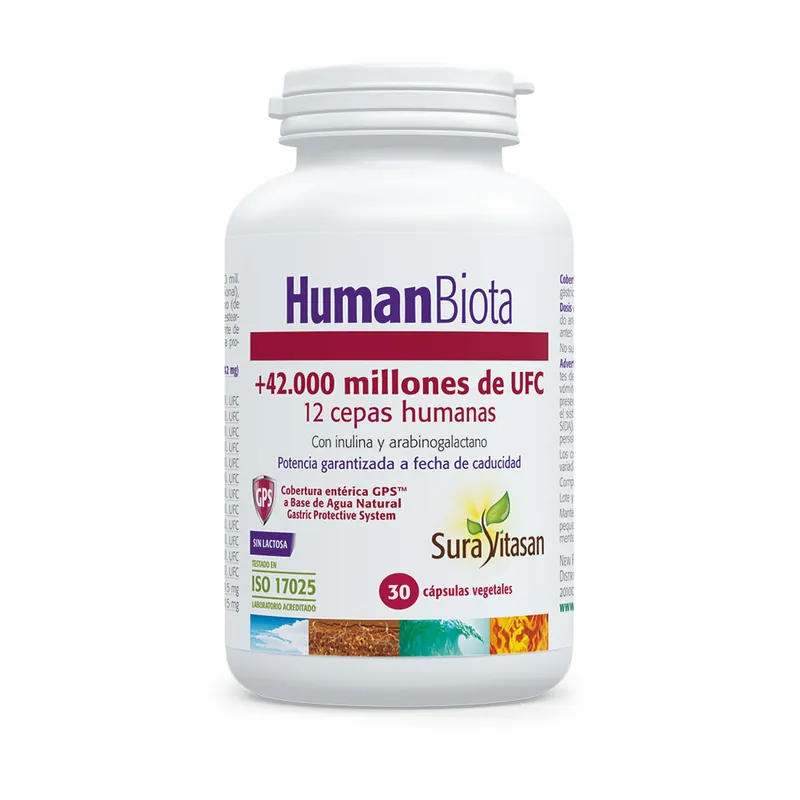 Precio Reducido Human Biota Sura Vitasan 30 cápsulas