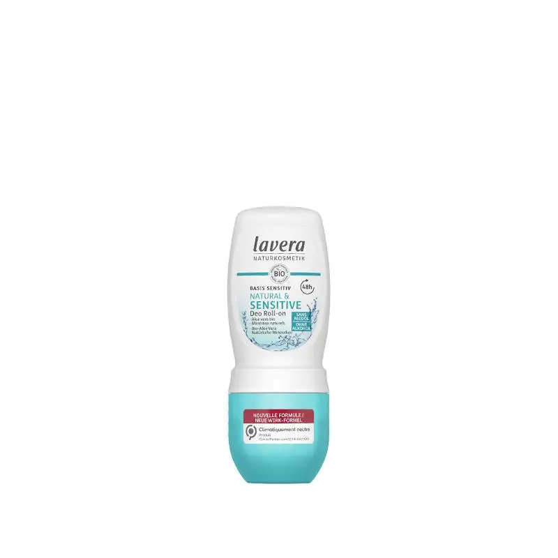 Solo Hoy Desodorante roll-on caléndula y aloe 48h Lavera 50 ml