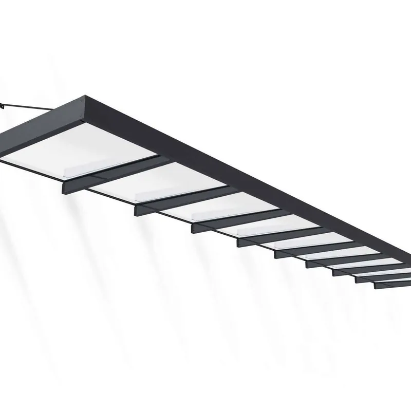 Últimas Unidades Marquesina para puerta Sophia XL 140x845 cm opal Canopia