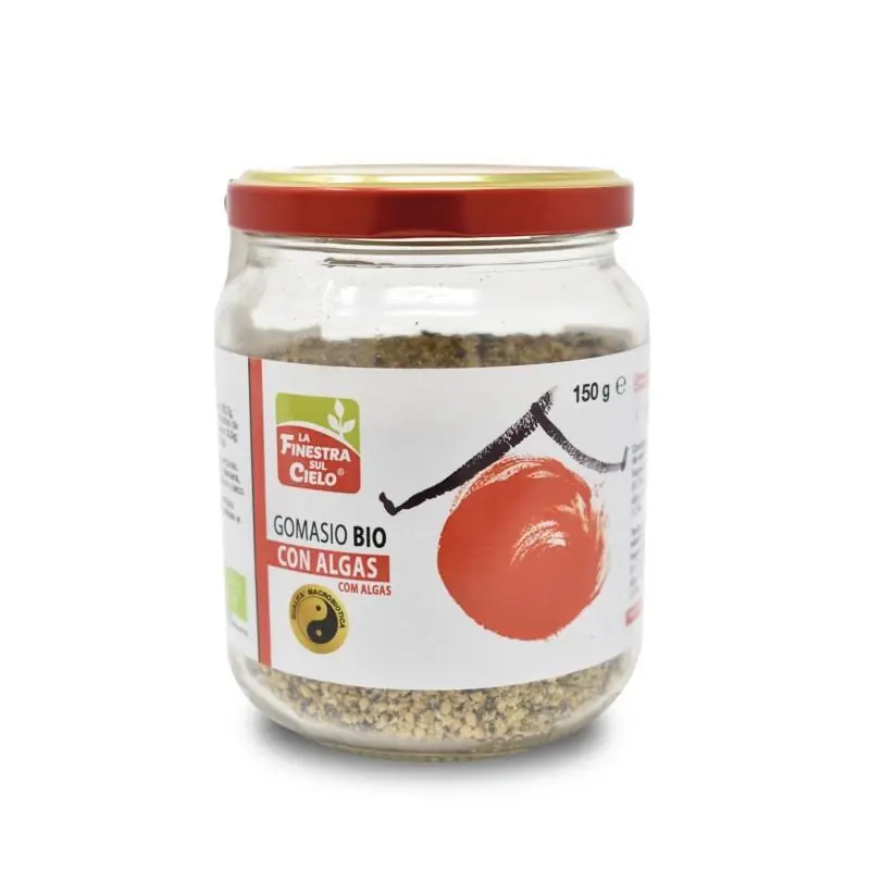 Auténtico Gomasio con Algas bio La Finestra Sul Cielo 150 g