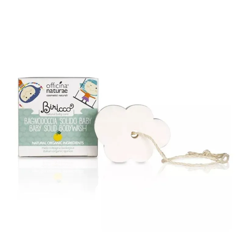 Stock Limitado Gel de Baño solido Infantil (6 meses +) Cosmos Natural Certified Officina Naturae