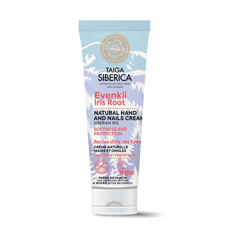 Crema de manos natural Suavidad y Protección Taiga Natura Siberica 75 ml Garantía De Devolución De Dinero
