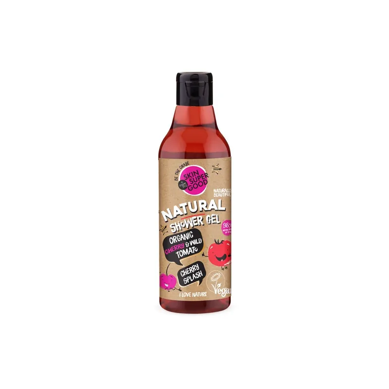 Gel de Ducha Skin super good Cherry Splash Organic Shop 250ml Alta Calidad