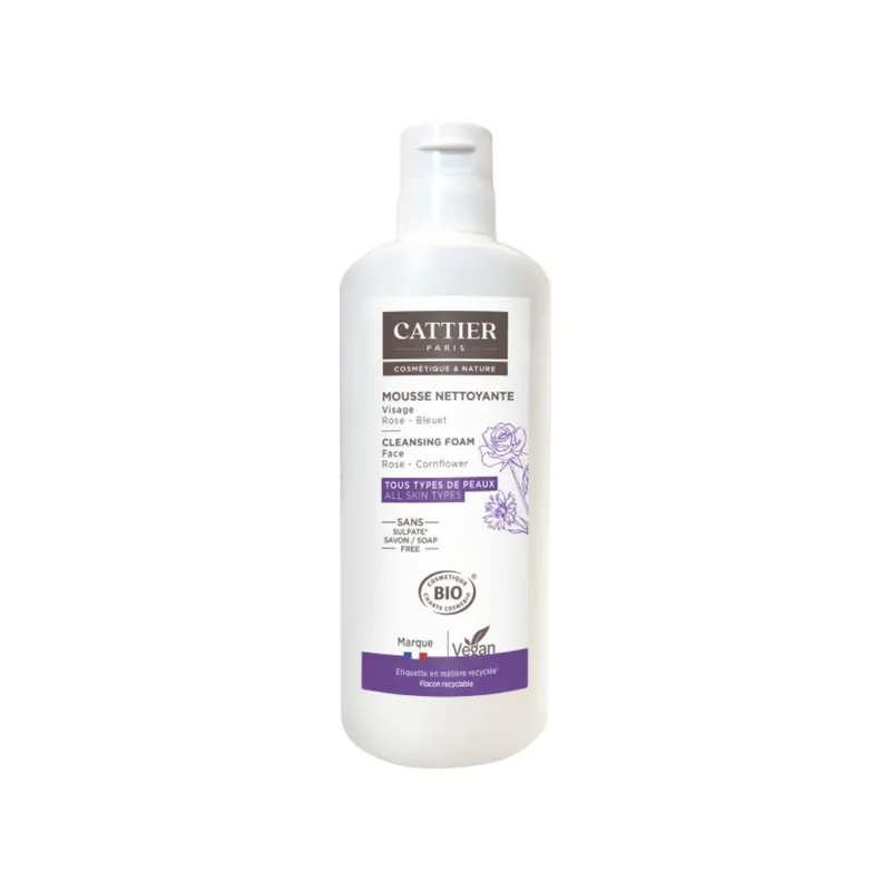 Moderno Espuma facial limpiadora Cattier 150 ml