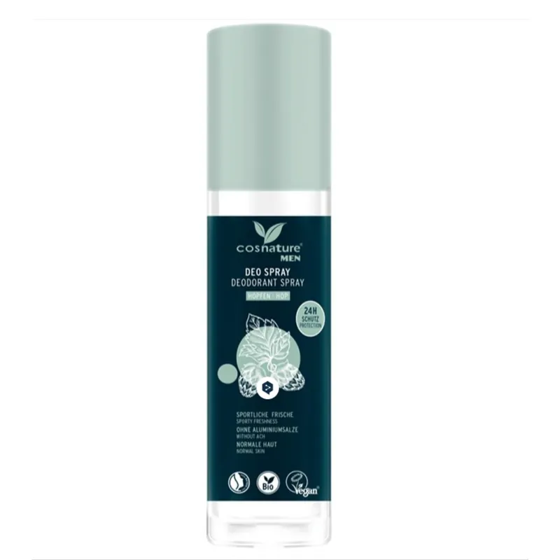 Desodorante spray 24h hombre lúpulo BIO Cosnature 75 ml Nuevo Modelo