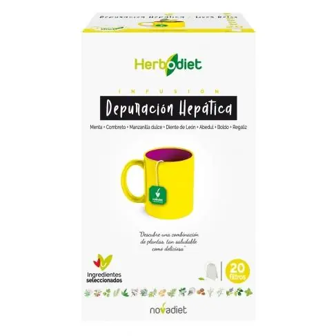 Gran Oferta Herbodiet Depuración Hepática Novadiet, 20 bolsitas