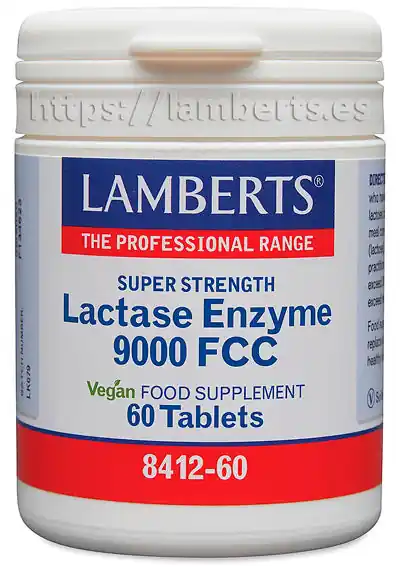 Garantía De Devolución De Dinero Lactasa Enzima Digestiva en tabletas Lamberts 350 mg