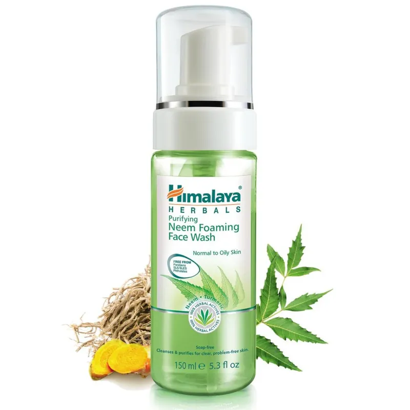 Económico Espuma limpiadora facial neem Himalaya 150 ml
