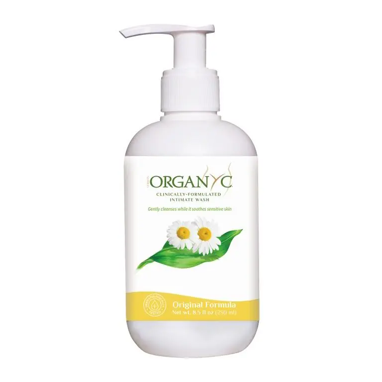 Última Versión Jabón higiene íntima Manzanilla bio Organyc 250ml