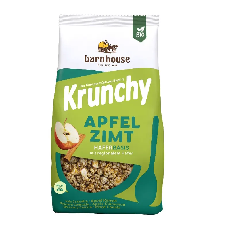 Muesli Krunchy Manzana y Canela Barnhouse formato familiar 1.25 Kg Compra Ahora