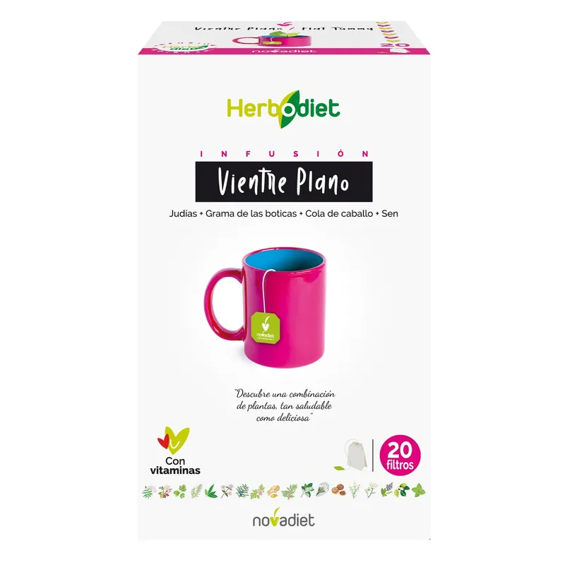 Herbodiet Vientre Plano Novadiet, 20 bolsitas Liquidación