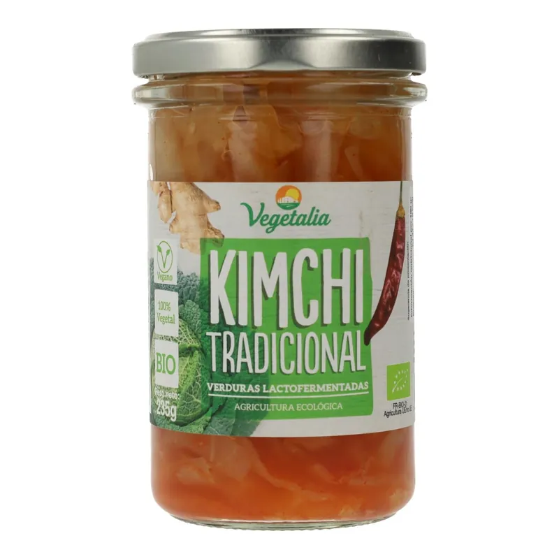 Precio De Fábrica Lactofermentado Kimchi Tradicional Bio Vegetalia 235gr