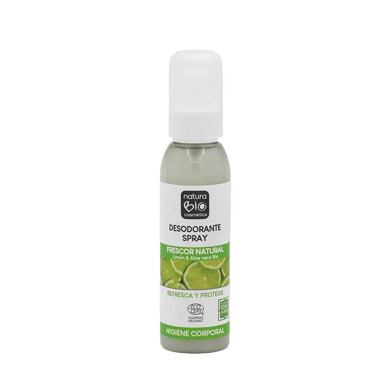 Liquidación Desodorante spray frescor natural 100 ml NaturaBIO