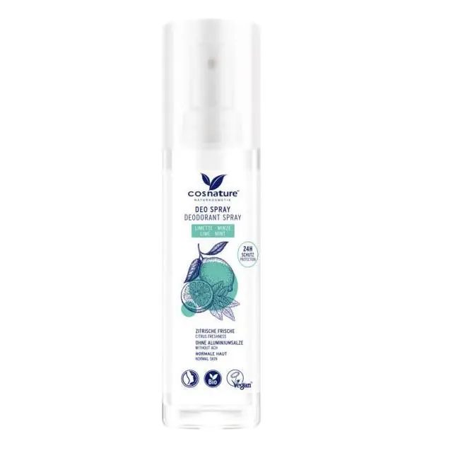 Pedido Al Por Mayor Desodorante spray menta & lima BIO Cosnatura 75 ml