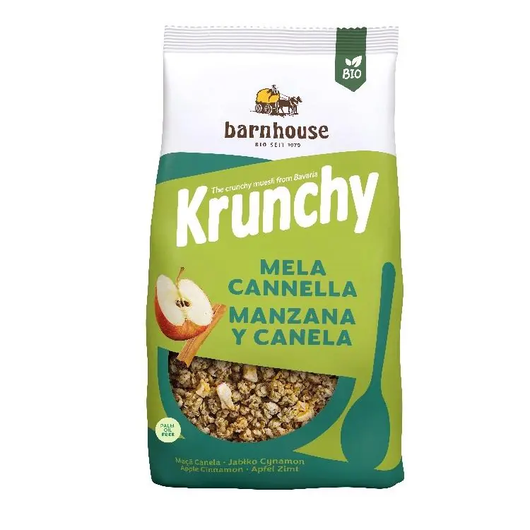 Muesli Krunchy Sun Manzana y Canela Barnhouse 375 g Oferta Flash