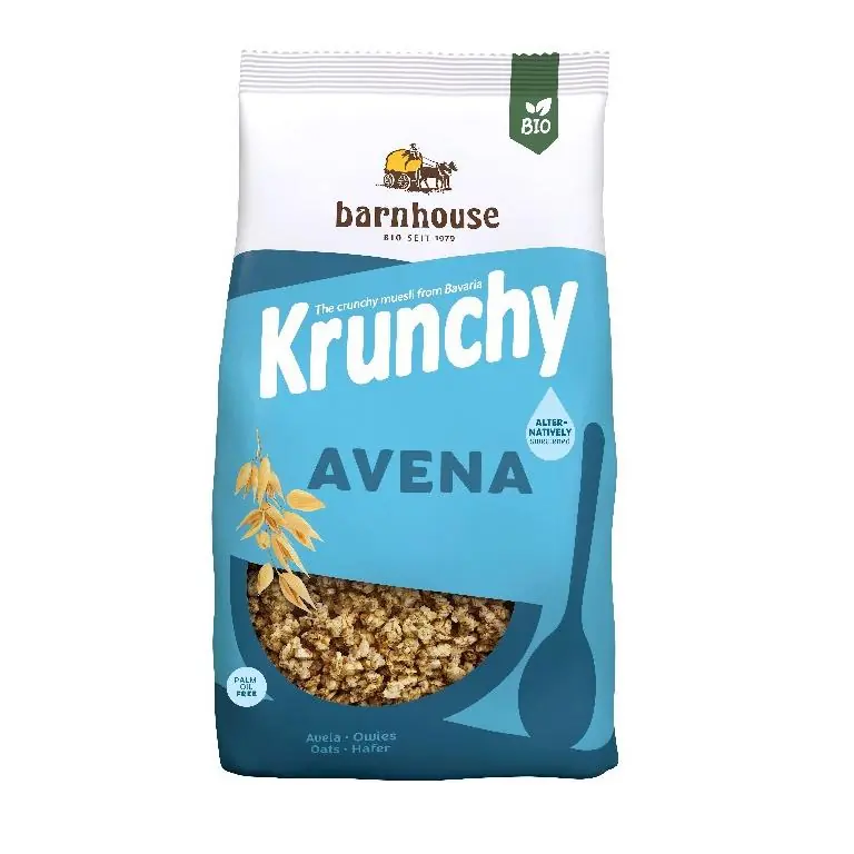 Muesli Krunchy de Avena BIO Barnhouse 375 g Última Versión