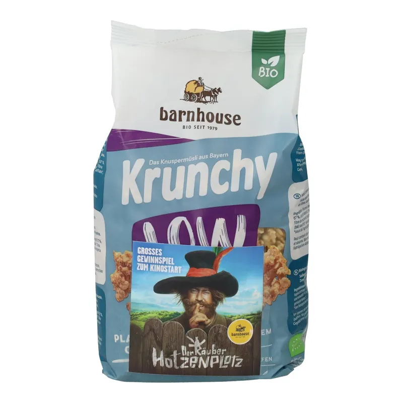 Disponible Ahora Muesli Krunchy de Avena bajo en azúcar Barnhouse 375 g
