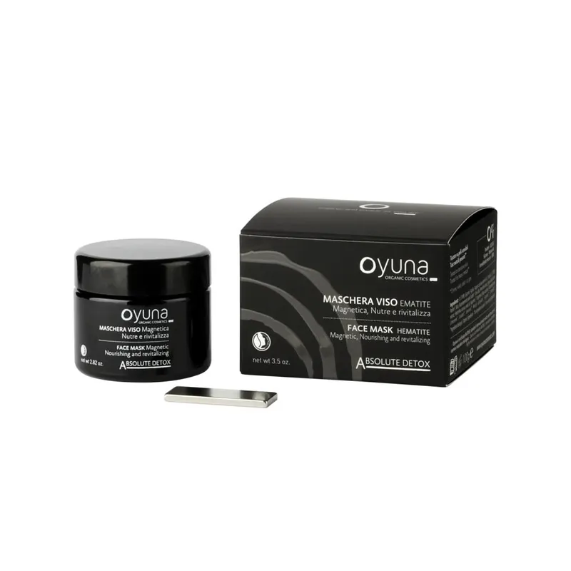 Novedad Mascarilla Facial Magnética con Hematite Oyuna 80gr